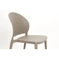 Housecraft Sjoerd Tuinstoelen Kunststof Grijs - Set Van 4 -Beliani Winkel 2029a2f2c0764fe69488071521a8f7ac