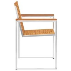 VidaXL Tuinstoelen 2 St Massief Acaciahout En Roestvrij Staal -Beliani Winkel 2086fd3997514e4ca0faa4104c900f1f