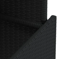 VidaXL - Tuintafel - Zwart - Poly Rattan En Acaciahout - 100x55x73 Cm -Beliani Winkel 23da4565207647b980f922342e50582f