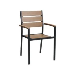 Beliani Tuinstoel VERNIO - Lichte Houtkleur Kunsthout 7 Beliani Tuinstoel VERNIO - Lichte Houtkleur Kunsthout -Beliani Winkel 2584f0b055c04ca39e507db2aa6ca0a8