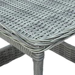 VidaXL Tuintafel 45x45x46,5 Cm Poly Rattan Lichtgrijs -Beliani Winkel 276dad1a45bd49c29858f990001a1be2