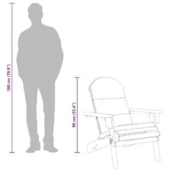 VidaXL - Adirondack Tuinstoel - Kussens - Bruin - Acaciahout 19 VidaXL - Adirondack Tuinstoel - Kussens - Bruin - Acaciahout -Beliani Winkel 28384f5781604cadb082297f509a44ba