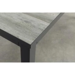 Hartman Comino Dining Tuintafel 163x105 Cm. - Keramiek/Grijs -Beliani Winkel 28780a3703fc4c118fb4497de6d99681