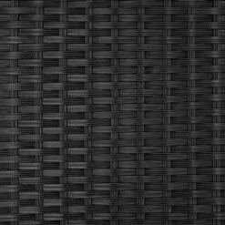 Tectake Wicker Fauteuil Lignano, Zwart -Beliani Winkel 297788be0bd24c57aabe4e7df1f2f809