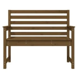 VidaXL - Tuinbank - Honingbruin - Grenenhout - 109 X 48 X 91.5 Cm -Beliani Winkel 2b91b94d47fe44b498d90fdc8a598e80