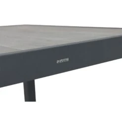 Dining Tuintafel Vierkant 95 X 95 Cm Aluminium Grijs Residence -Beliani Winkel 2c41d89b53554b2b80e862db1eb05dfd