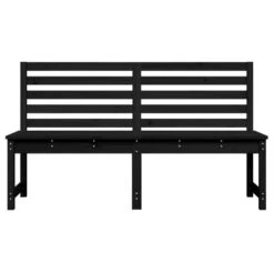 VidaXL - Tuinbank - Zwart - Grenenhout - 157.5 Cm -Beliani Winkel 2dba9f1450aa449eb735dc70c0be627e