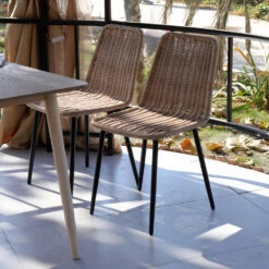 Set Van 4 Metalen Tuinstoelen -Beliani Winkel 2ebc7240289c4930884c5917044b9b8a