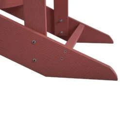 ADIRONDACK - Tuinstoel - Rood - Kunsthout -Beliani Winkel 31b2d605bd3a49ce96507ee17c8f9a23