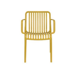 Housecraft Living Mante Tuinstoelen Geel - Set Van 4 -Beliani Winkel 327c19f0d1fc410f97d2eaa6e59c0d71