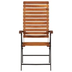 VidaXL 2 St Tuinstoelen Verstelbaar Massief Acaciahout -Beliani Winkel 32faed9aa68142daa011114e1df57165