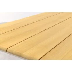Vdgarde Premium Alaska Tuintafel - Teak/alu - Mokka- 240x100 Cm -Beliani Winkel 346c714ba4014b04861f3ac2bbd16a08