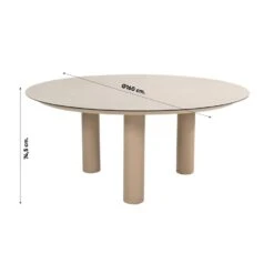 Taste Donato Ronde Dining Tuintafel Ø160 Cm. - Latte 13 Taste Donato Ronde Dining Tuintafel Ø160 Cm. - Latte -Beliani Winkel 3491fe60714a4adeba97d9b88970f814