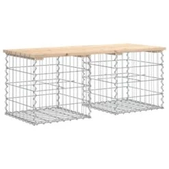 VidaXL - Tuinbank Schanskorfontwerp - Massief Grenenhout - 103x44x42 Cm -Beliani Winkel 361ecc3c919e481a85a16331f9d20f68