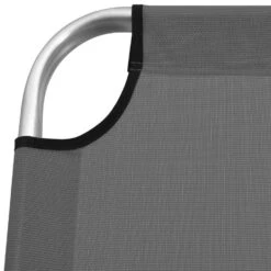 VidaXL Ligbed Extra Hoog Inklapbaar Senior Aluminium Grijs -Beliani Winkel 368308eaffe2480b9314d83b3853ffff