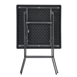 ERRO Bistro Tafel Houtlook 61,5x61,5 -Beliani Winkel 3734d8f909d740398a7db986f99ca0c0