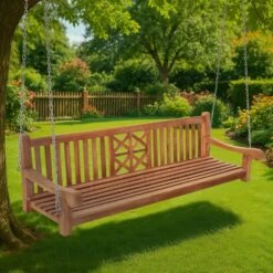 CLP Schommelbank Farm 220 Cm - Teak 9 CLP Schommelbank Farm 220 Cm - Teak -Beliani Winkel 3964233d3cca48b8b684d8a975e67ba9