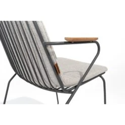 4 Seasons Veneto Tuinstoel (1 Stuk) - Stapelbaar -Beliani Winkel 39a0106133764cabbae6dab7d5dd9fd2