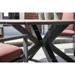 Garden Impressions Edison Tuintafel - 148 Cm. Rond -Beliani Winkel 39b3abbf7e414540938dee8ab6bfe6de