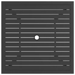 VidaXL - Tuintafel - Antraciet - Staal - 81.5 X 81.5 X 72 Cm 7 VidaXL - Tuintafel - Antraciet - Staal - 81.5 X 81.5 X 72 Cm -Beliani Winkel 39c3475db9cd4eb69e9438b1125272e2