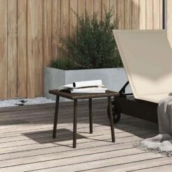 VidaXL - Tuin Salontafel - Bruin - Poly Rattan - 40 X 40 X 37 Cm 12 VidaXL - Tuin Salontafel - Bruin - Poly Rattan - 40 X 40 X 37 Cm -Beliani Winkel 3bb2779f5f794fa38657803a1f668d3b