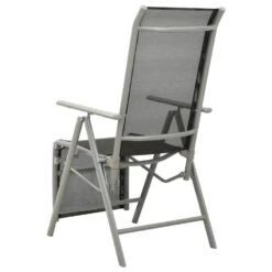 VidaXL - Tuinstoelen - Zilverkleurig - Aluminium - 2 Stuks - Verstelbaar -Beliani Winkel 3c0273d47eee4345b7cd9615f284457a