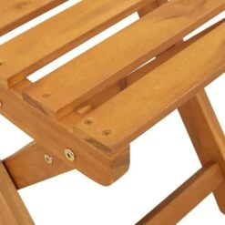 VidaXL - Tuinstoel - Bruin - Massief Acaciahout - 36 X 46 X 86cm -Beliani Winkel 3c45a984b6a04059ac1197ca2d68b2ad