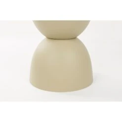 Housecraft Mara Tuin Bijzettafel Beige -Beliani Winkel 3cd6bf706ab5420ca66818e7483d80a2