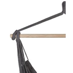 BONEA - Hangstoel - Grijs - Katoen -Beliani Winkel 3da6042337cb4b959f6eb483239a2e2b