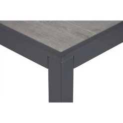 Dining Tuintafel Vierkant 95 X 95 Cm Aluminium Grijs Residence -Beliani Winkel 3f679991d1a7433daeb60e8da1d39ece