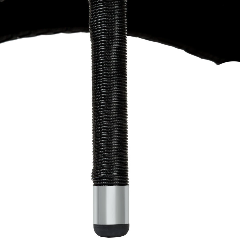 Tectake 2 Wicker Tuinstoelen Met 4 Kussenhoezen , Zwart/beige 8 Tectake 2 Wicker Tuinstoelen Met 4 Kussenhoezen , Zwart/beige - Afbeelding 8