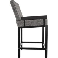 Tectake Wicker Bartafel Kutina Met 4 Stoelen Latina, Grijs -Beliani Winkel 41c985bc4d164699ab29ed1664f37ffd