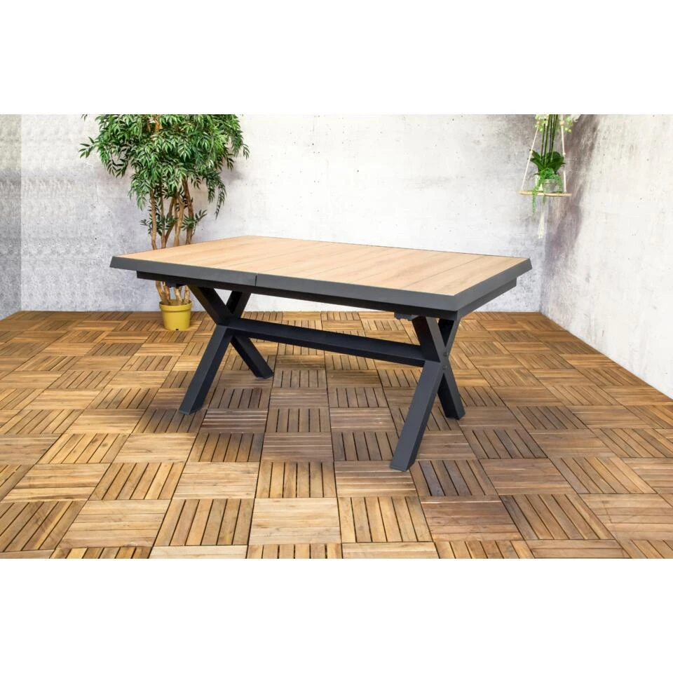 Merkloos Sens-Line - Venetië Uitschuiftafel - 167/207cm - Keramiek 2 Merkloos Sens-Line - Venetië Uitschuiftafel - 167/207cm - Keramiek - Afbeelding 2