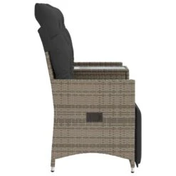 VidaXL - Tuinbank - Grijs - Poly Rattan 15 VidaXL - Tuinbank - Grijs - Poly Rattan -Beliani Winkel 4239802704fe4b69856c173c1d959125