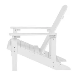 Beliani Tuinstoel ADIRONDACK - Wit Kunsthout 7 Beliani Tuinstoel ADIRONDACK - Wit Kunsthout -Beliani Winkel 438d2910b42e44aea299f03f00e433f5