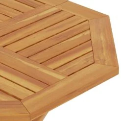 VidaXL - Tuintafel - Bruin - Massief Teakhout - 85x85x76 Cm - Inklapbaar -Beliani Winkel 43c60277649145968c2f12b16937054c