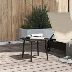 VidaXL - Tuin Salontafel - Bruin - Poly Rattan - 40 X 40 X 37 Cm 11 VidaXL - Tuin Salontafel - Bruin - Poly Rattan - 40 X 40 X 37 Cm -Beliani Winkel 44bc2f33ee29488cbd7c5d9a2ea0bda9