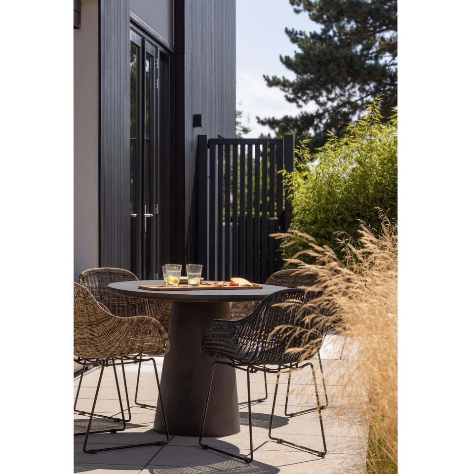 WOOOD Willow Loungestoelen Buiten - Polyester - Naturel - Set Van 2 3 WOOOD Willow Loungestoelen Buiten - Polyester - Naturel - Set Van 2 - Afbeelding 3