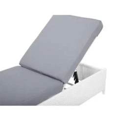 Beliani Tuinligstoel TURIN - Wit Pe Rotan 7 Beliani Tuinligstoel TURIN - Wit Pe Rotan -Beliani Winkel 47d83d6cc5de4fc095cfe92f2120caff