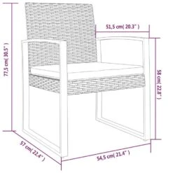 VidaXL - Tuinstoelen - Zwart - Polypropyleen - 2 Stuks 13 VidaXL - Tuinstoelen - Zwart - Polypropyleen - 2 Stuks -Beliani Winkel 48a0496d455d4fcdb765f2f8082acfc2