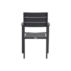 Tuinstoel Aluminium Grijs-antraciet Lifestyle Garden Furniture Stella -Beliani Winkel 48af45bcbed44eed9ef8000fb6bcdc81