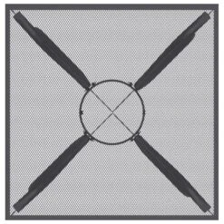 VidaXL - Tuintafel - Antracietkleurig - Staalgaas - 50 X 50 X 72 Cm -Beliani Winkel 48e299f492124b4aa4232c6e53bb8748