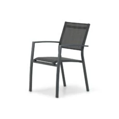 Tuinstoel Stapelbaar Aluminium Grijs-antraciet Lifestyle Garden Furniture Sella 18 Tuinstoel Stapelbaar Aluminium Grijs-antraciet Lifestyle Garden Furniture Sella -Beliani Winkel 49da60e3846e473fa40e1e13bf63859c