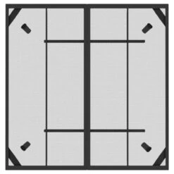 VidaXL - Tuintafel - Antracietkleurig - Staalgaas - 100 X 100 X 72 Cm 9 VidaXL - Tuintafel - Antracietkleurig - Staalgaas - 100 X 100 X 72 Cm -Beliani Winkel 4cd08e4a2e3642648a42bb4542185d69