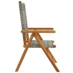 VidaXL - Tuinstoelen - Grijs - Acaciahout En Poly Rattan - 2 Stuks -Beliani Winkel 4e1624ecf25d4acfbf66bef7908a22b2