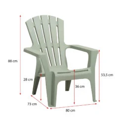 Loungestoel Maryland - Lichtgroen -Beliani Winkel 50101041 9600