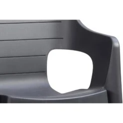 Keter Stapelstoel Bilbao - Antraciet - 79x57x57cm 9 Keter Stapelstoel Bilbao - Antraciet - 79x57x57cm -Beliani Winkel 50101064 9000