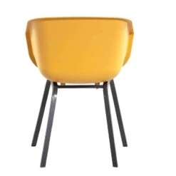 Hartman Kuipstoel Amalia - Geel - Aluminium Onderstel -Beliani Winkel 50101120 0900