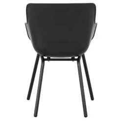 Hartman Kuipstoel Amaya - Kunststof Aluminium Zwart 8 Hartman Kuipstoel Amaya - Kunststof Aluminium Zwart -Beliani Winkel 50101130 0900