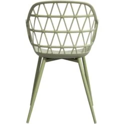 Terrasstoel Frejus - Kunststof/groen 7 Terrasstoel Frejus - Kunststof/groen -Beliani Winkel 50102144 0900
